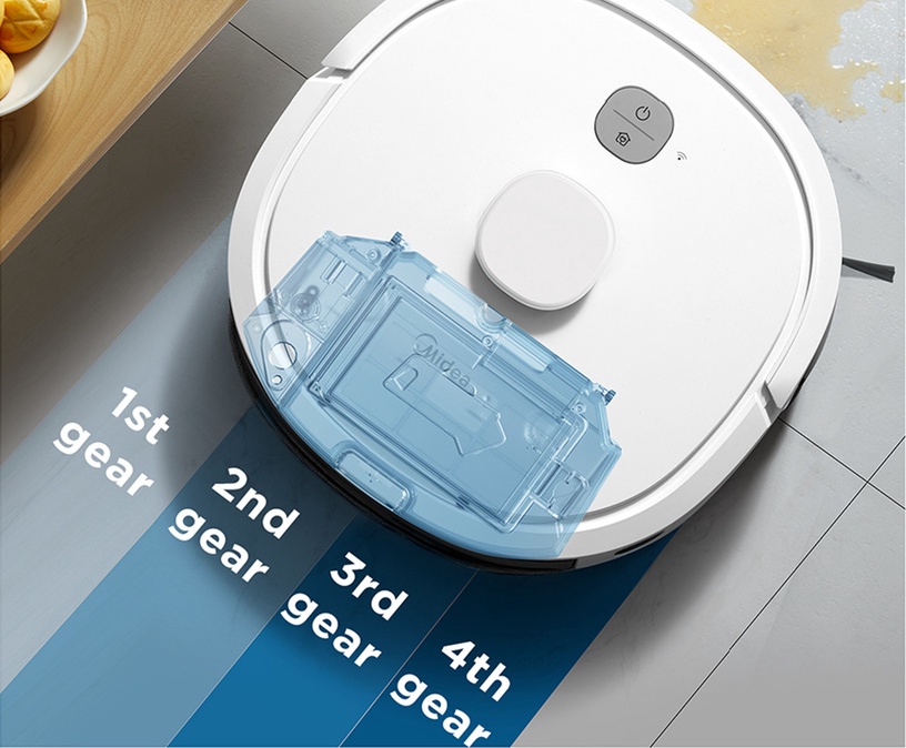 Робот-пылесос Midea M6, белый
