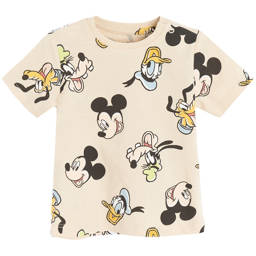 T krekls ar īsām piedurknēm vasara, mazuļiem Cool Club Mickey & Friends LCB2801885-00, daudzkrāsaina, 68 cm, 3 gab.
