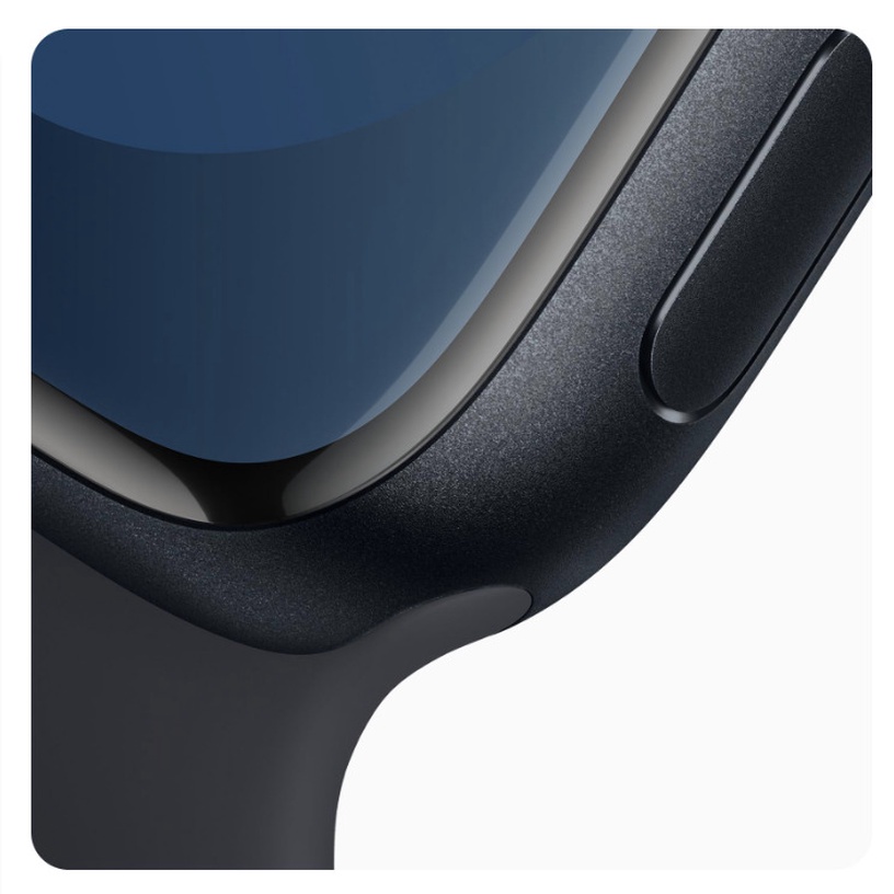 Nutikell Apple Watch Series 9 GPS + Cellular 41mm Midnight Aluminium Midnight Sport M/L, must