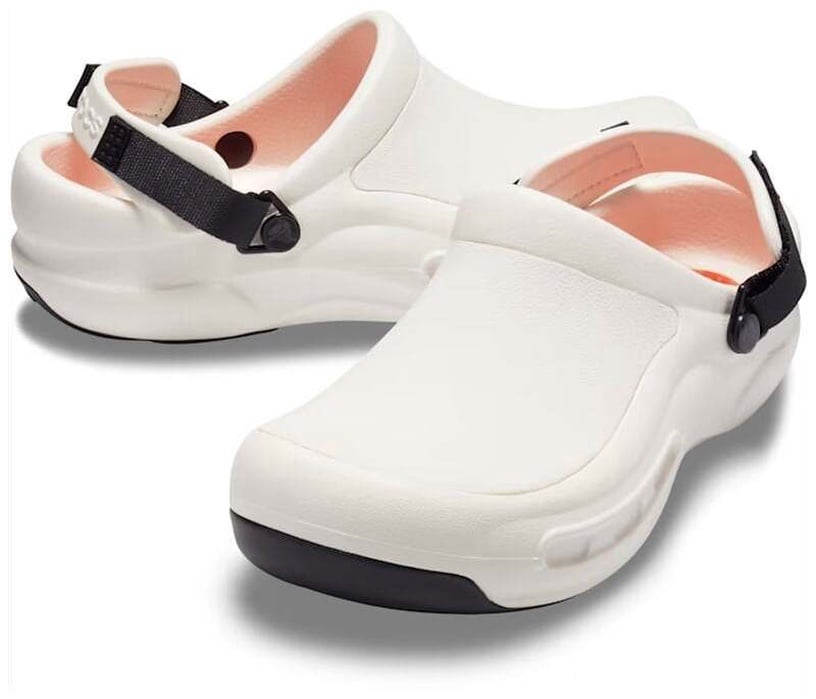 Шлепанцы Crocs Bistro Pro Literide Clog 205669-100, белый, 46 - 47