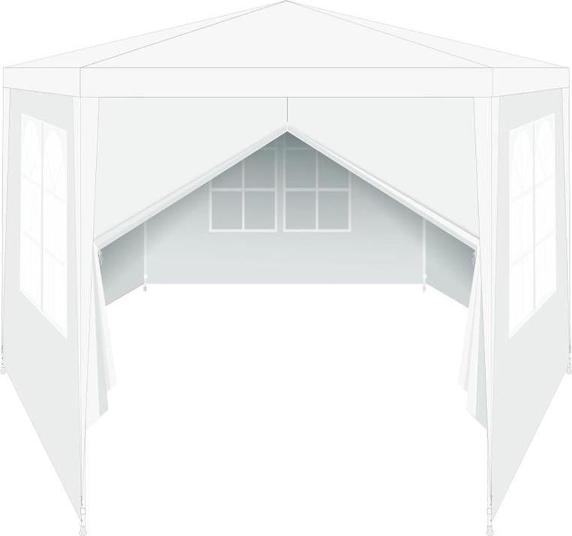 Varikatus GS250225, 378 x 360 cm, valge