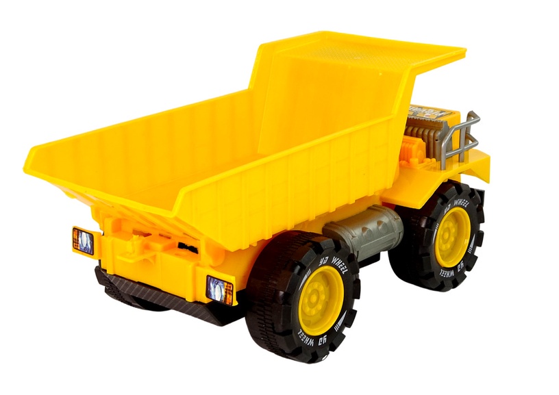 Rotaļu pašizgāzējs Lean Toys Superior Truck, dzeltena