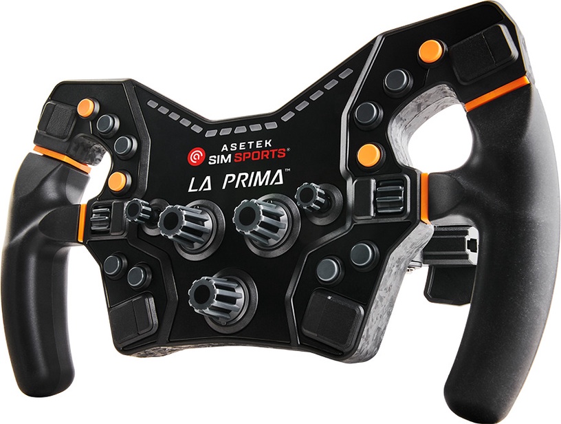 Mängurool Asetek SimSports La Prima Formula, must