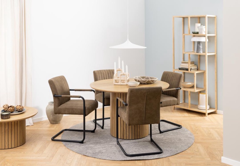 Laud Yale Yale, tamm, 120 cm x 120 cm x 75 cm