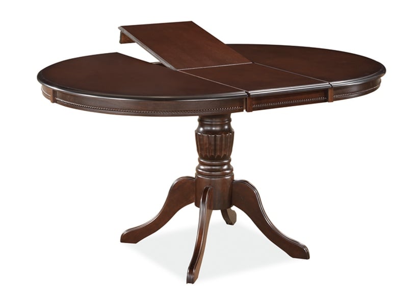 Galds izvelkams Olivia, brūna, 106 - 141 cm x 106 cm x 76 cm