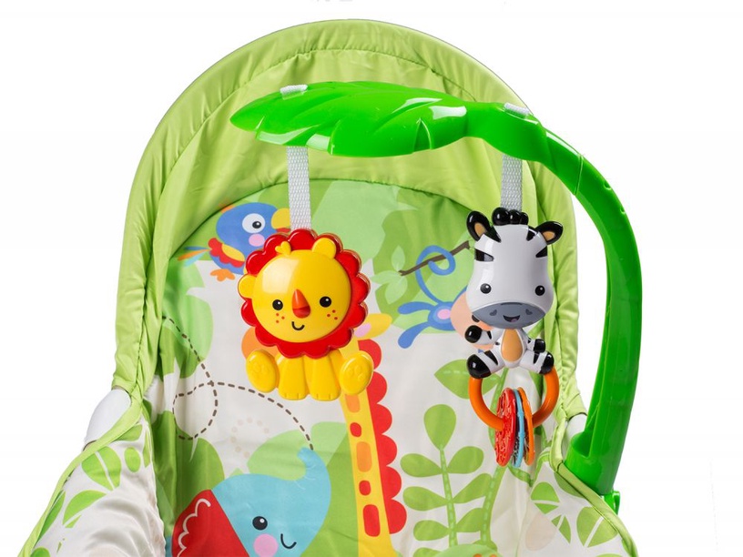 Šūpuļkrēsls EcoToys Lion, zaļa