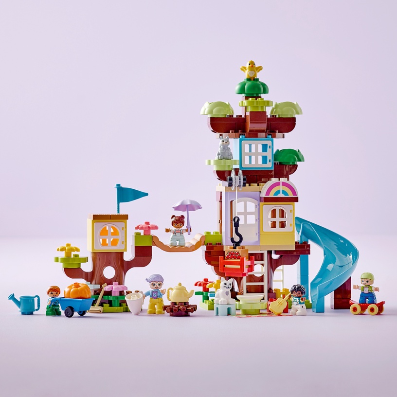 Конструктор LEGO® DUPLO® 3in1 Tree House 10993, 126 шт.