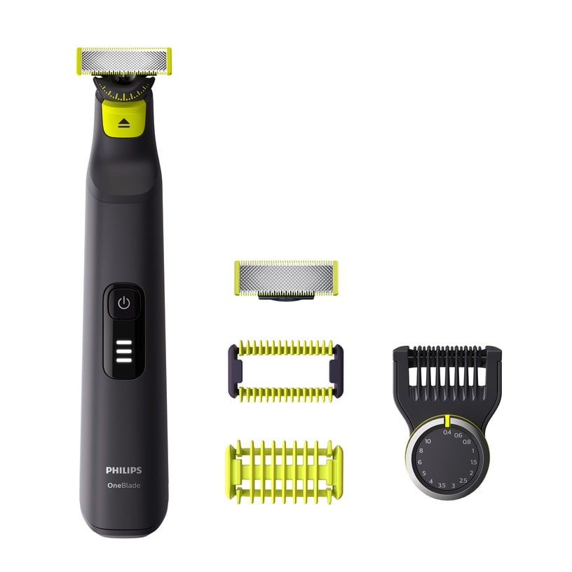 Бритва для бороды Philips OneBlade Pro QP6541/15, li-ion, черный