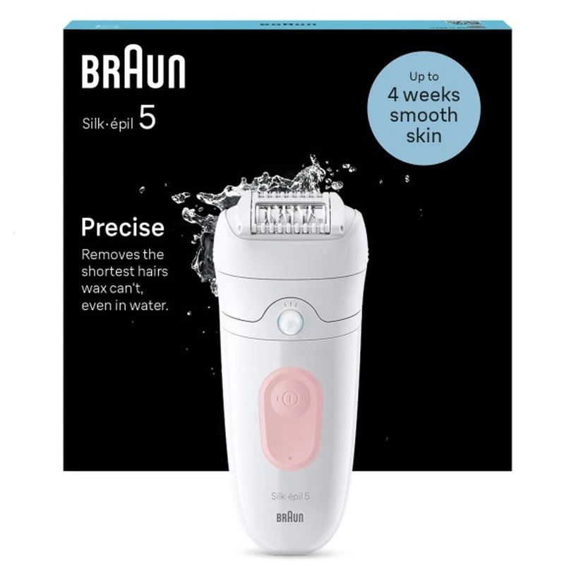 Epilaator Braun Silk Epil 5 5-000, valge
