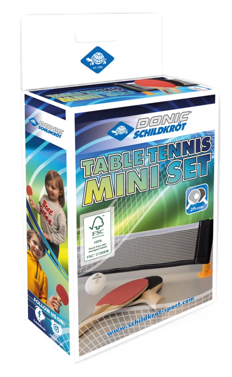 Galda tenisa komplekts Donic Schildkrot Mini Set