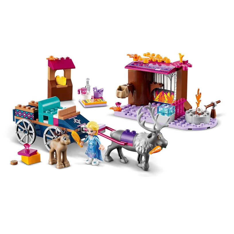 Конструктор LEGO® | Disney Princess™ Дорожные приключения Эльзы 41166, 116 шт.