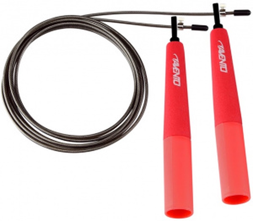 Lecamaukla Avento Steel Jump Rope 42HO, 290 cm, sarkana/rozā
