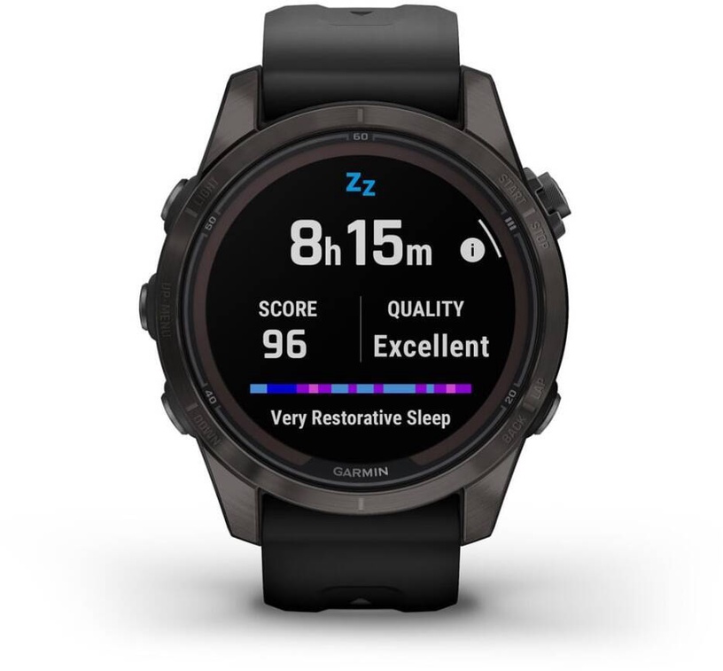 Умные часы Garmin Fenix 7S Pro Sapphire Solar 010-02776-11, серый