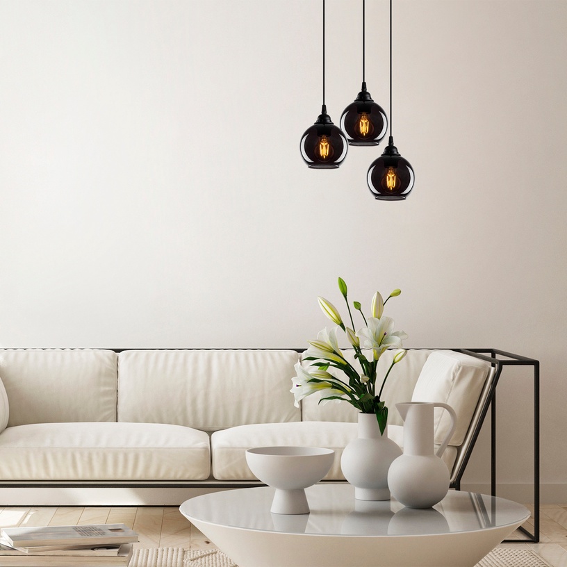 Lampa karināms Opviq Smoked 011, 120 W, E27