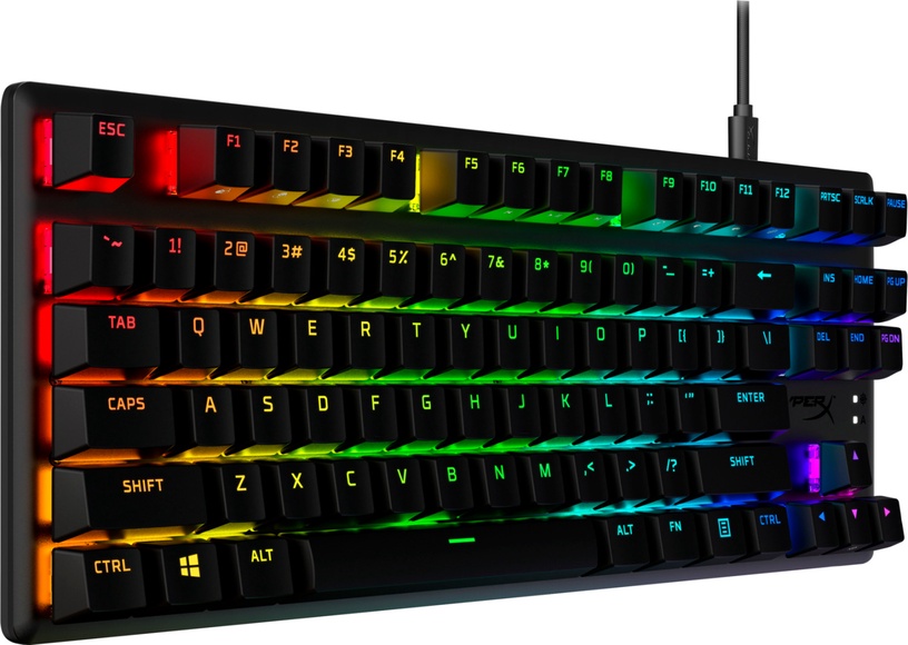 Klaviatuur HyperX Alloy Origins Alloy Origins Core PBT HX Red, EN, must