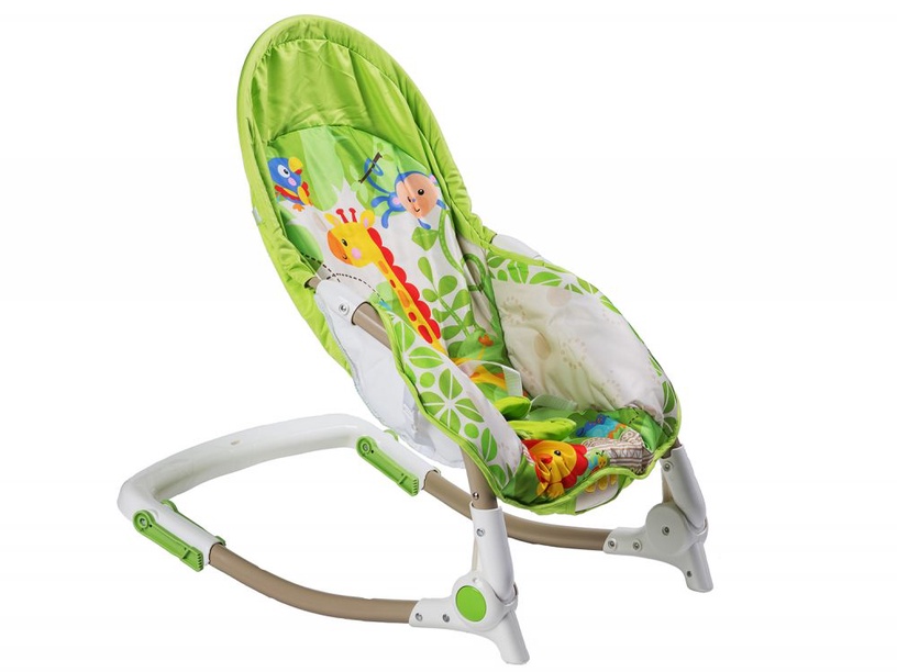 Šūpuļkrēsls EcoToys Lion, zaļa