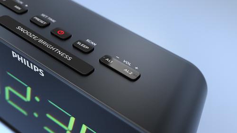 Radio modinātājs Philips TAR3306/12, melna