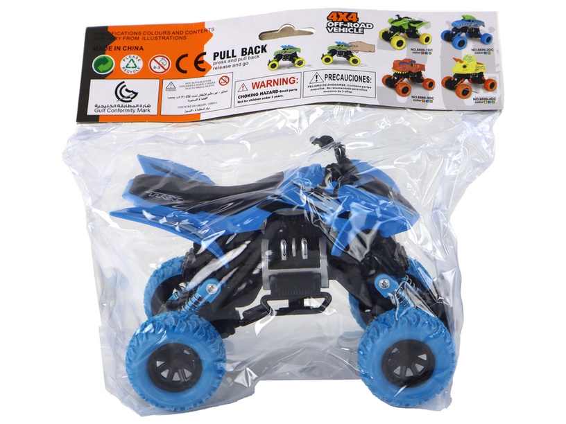 Rotaļu kvadracikls Quad XC, zila