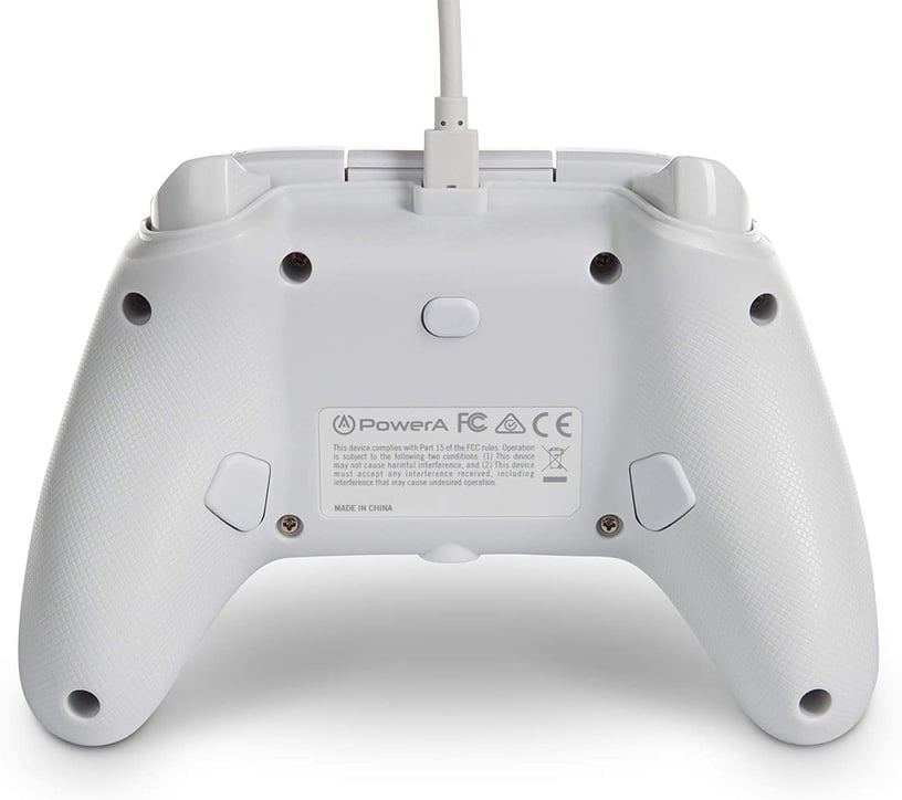 Игровой контроллер PowerA Enhanced Metallic Ice Wired Controller for Nintendo Switch, серебристый