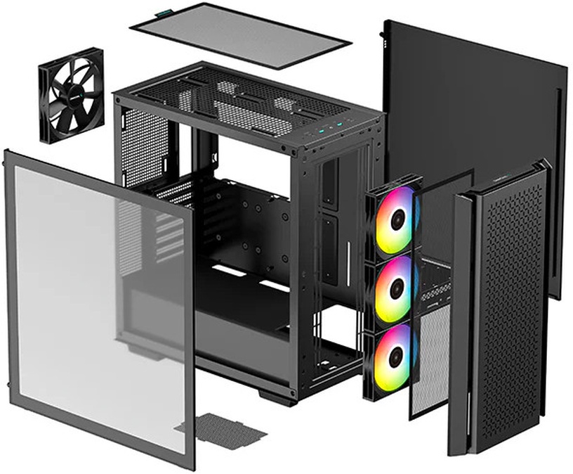Stacionārs dators Intop RM34446NS Intel® Core™ i5-12400F, RTX 4060, 16 GB, 1 TB
