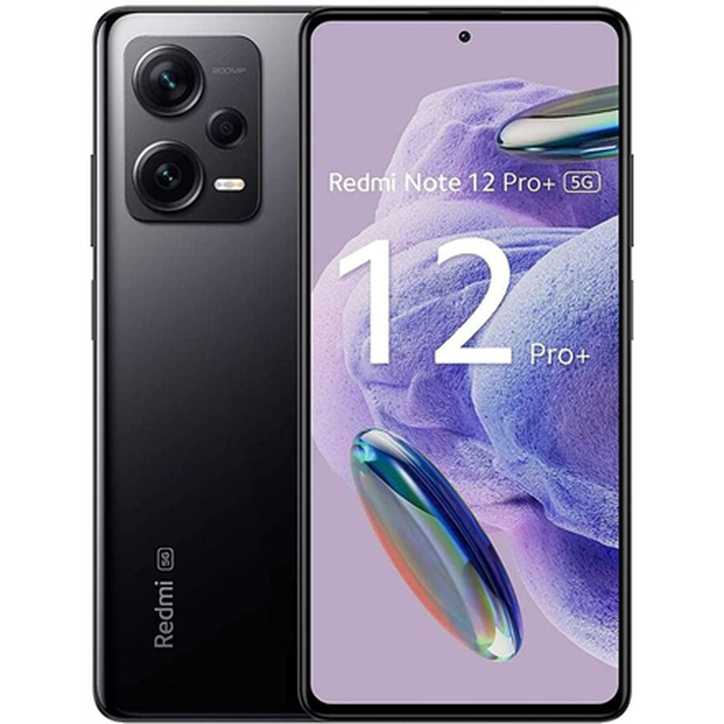 Mobiiltelefon Xiaomi Redmi Note 12 Pro+ 5G, 256 GB, must
