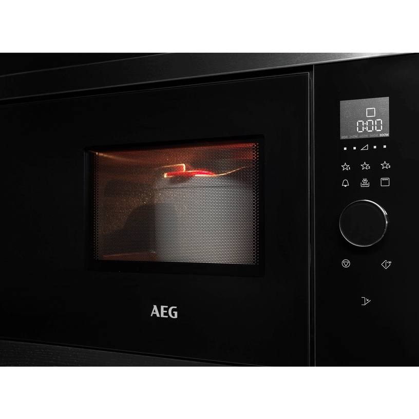 Встроенная микроволновая печь AEG MBB1756SEB