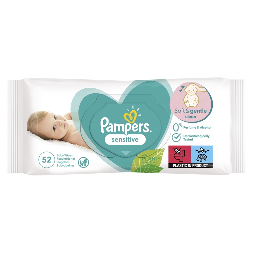 Детские влажные салфетки Pampers, 208 шт.