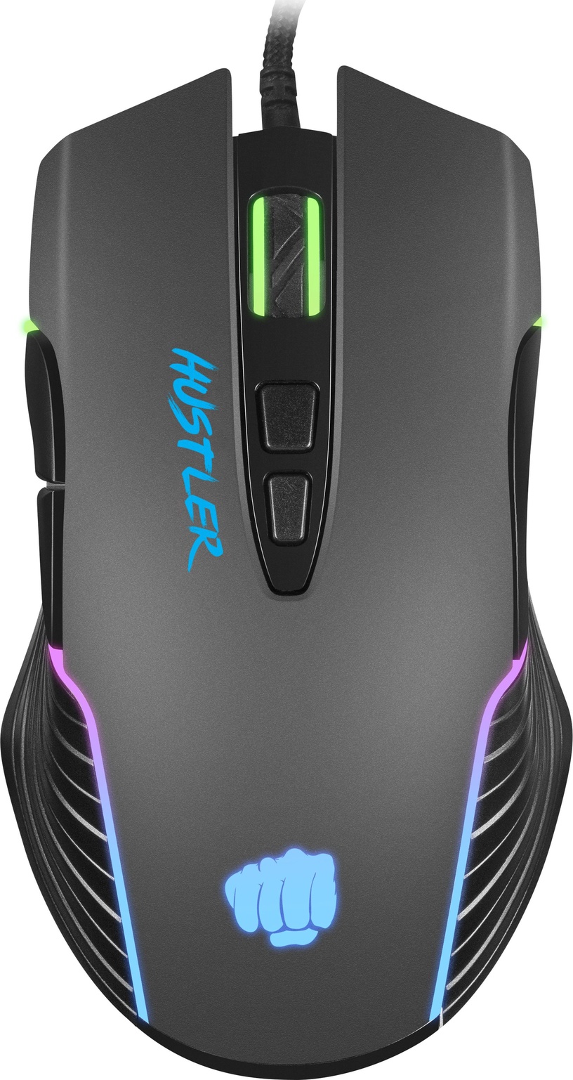 Игровая мышь Fury Hustler, черный
