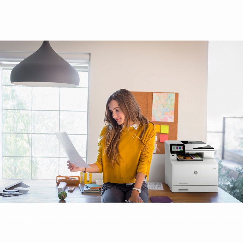 Daudzfunkciju printeris HP LaserJet Pro MFP M479fdw, lāzera, krāsains