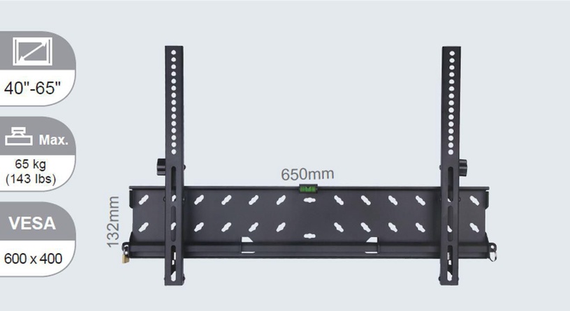 Кронштейн для телевизора Vivolink VLMW4065T, 40-65″, 65 кг