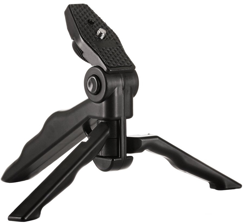 Стойка Hurtel Mount with a mini tripod for action cameras, черный