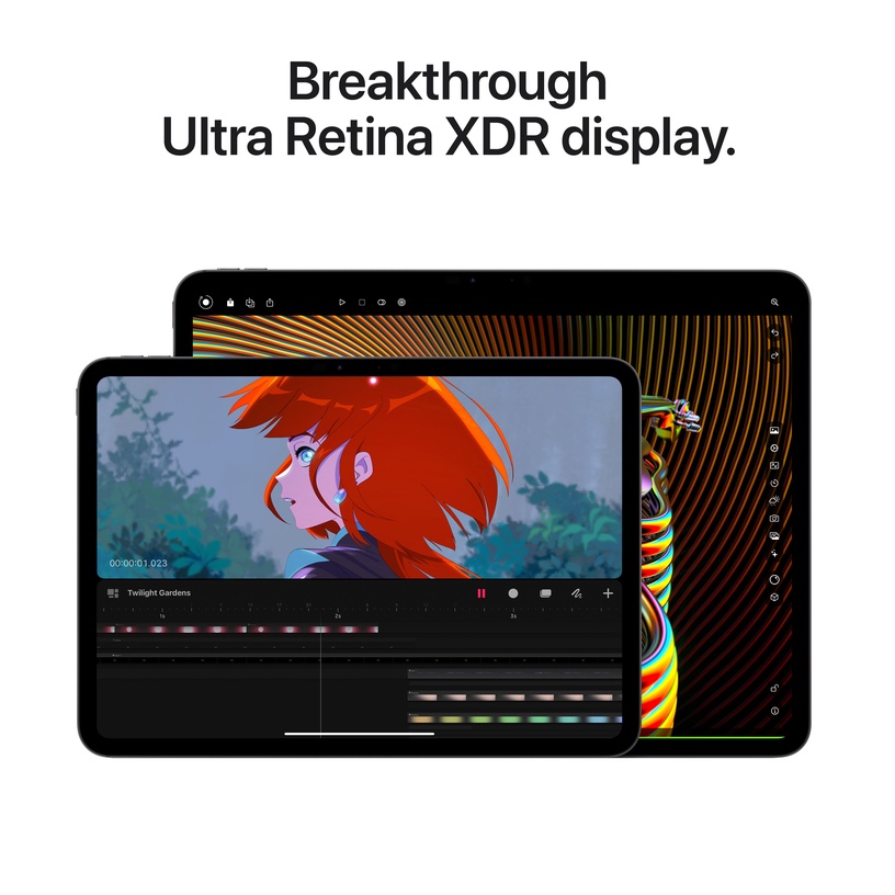 Планшетный компьютер Apple iPad Pro M4 WiFi with Nano-texture Glass Nano-texture glass, 11″, 16GB/1TB, серебристый