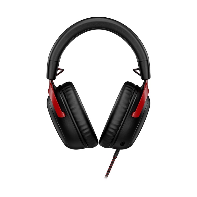 Juhtmega mänguri peakomplekt HyperX Cloud III, must/punane