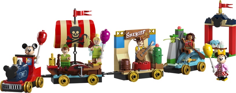 Konstruktors LEGO® │ Disney Disney svinību vilciens 43212, 200 gab.