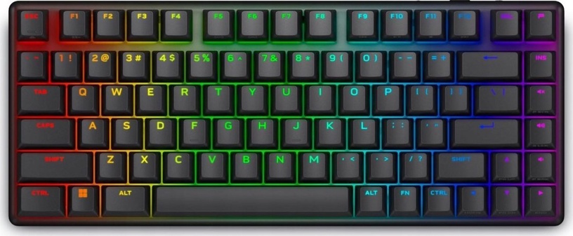 Klaviatuur Dell Alienware Pro, Inglise (US), must, juhtmeta