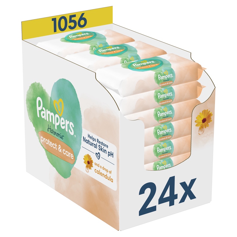 Детские влажные салфетки Pampers, 1056 шт.