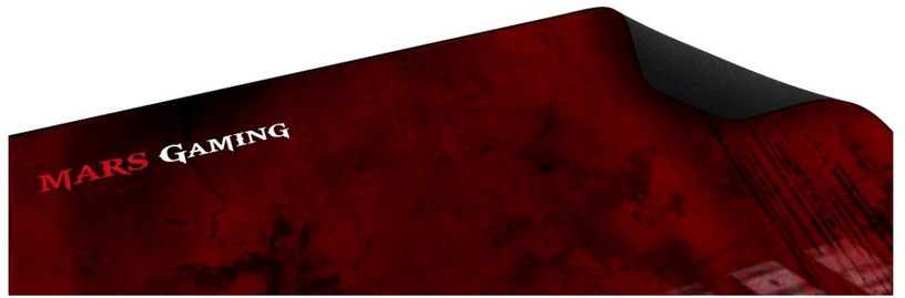 Hiirematt Mars Gaming MMP2, 88 cm x 33 cm x 0.3 cm, must/punane
