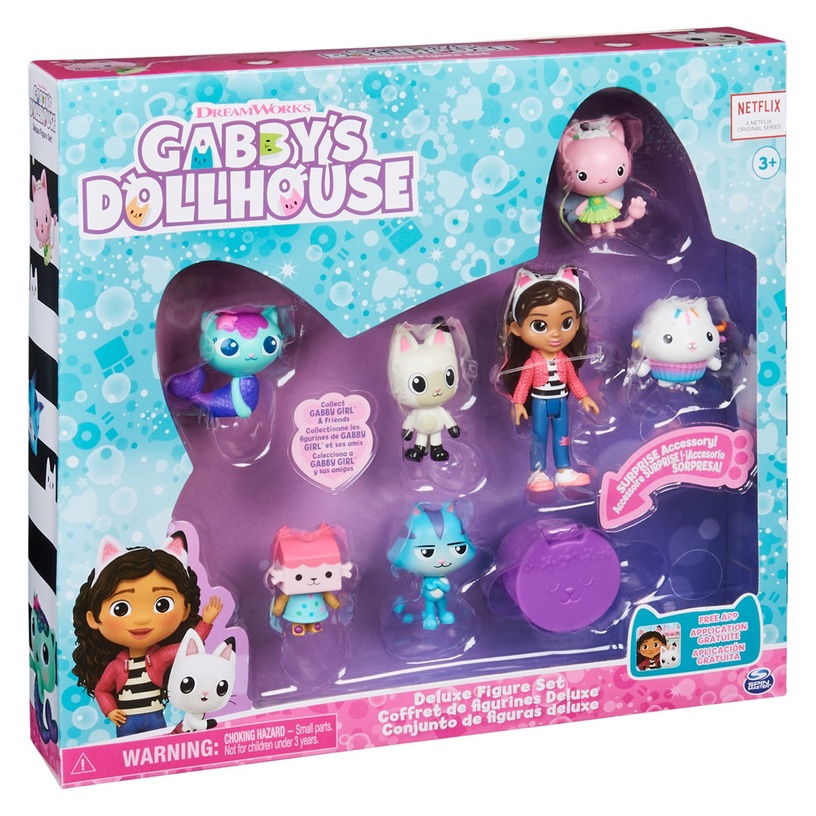 Комплект Spin Master Gabbys Dollhouse Deluxe Figure Set 6060440