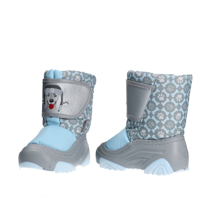 Ziemas apavi Demar Doggy light 2 NB 4026, pelēka/gaiši zila, 20 - 21