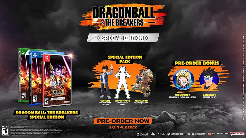 Xbox Series X mäng Namco Bandai Games Dragon Ball The Breakers Special Edition