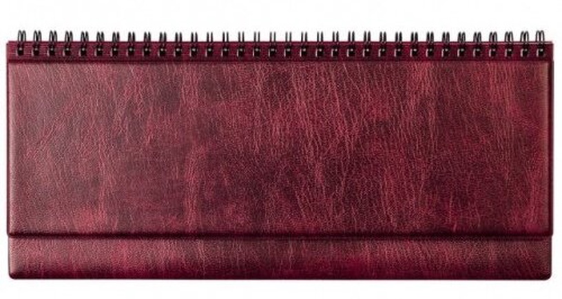 Рабочий календарь Memo, красный, 10.2 см x 30 см