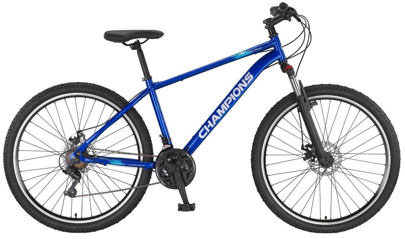 Jalgratas mägi- Champions Kaunos DB, 27.5 ", 17'' raam, sinine