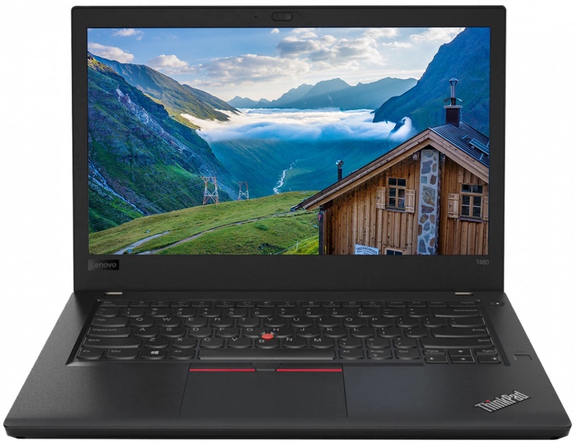Sülearvuti Lenovo ThinkPad T480, taastatud, ümberpakendatud, Intel® Core™ i5-8350U, 8 GB, 1 TB, 14 ", Intel HD, must, en