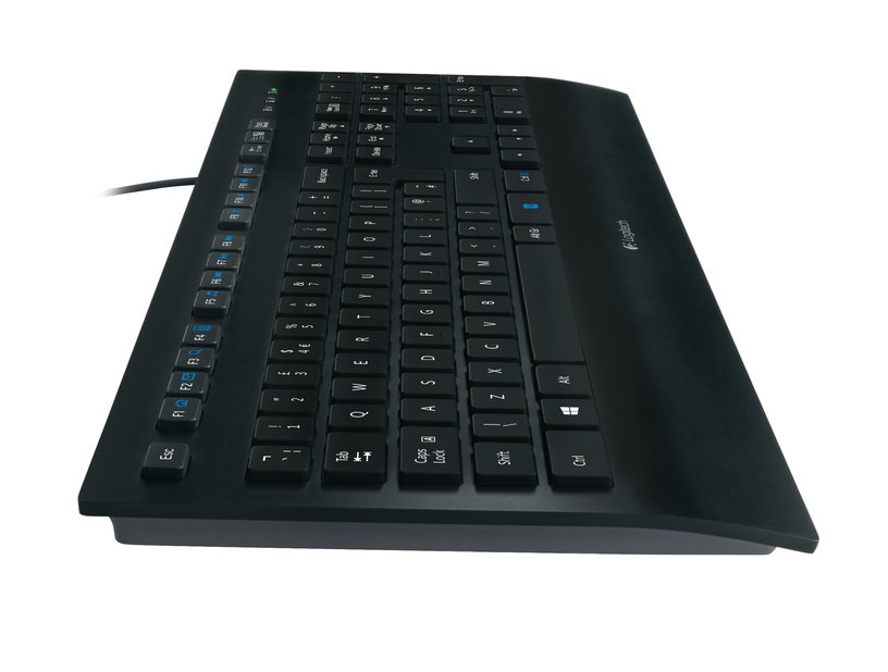 Klaviatūra Logitech K280e, EN, melna