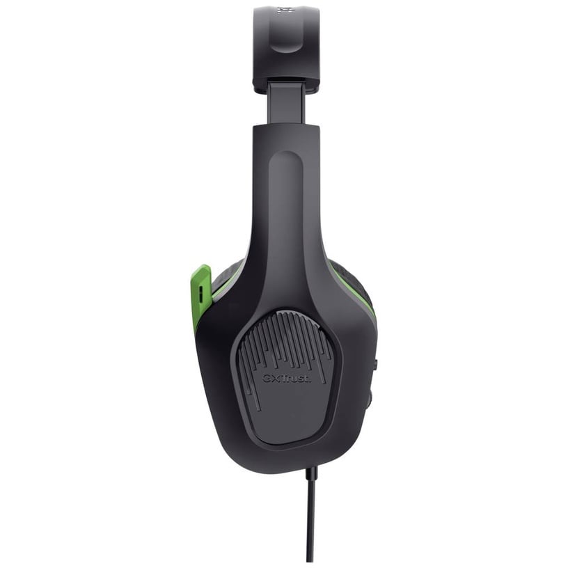 Проводные наушники Trust GTX 415 Zirox, черный/зеленый