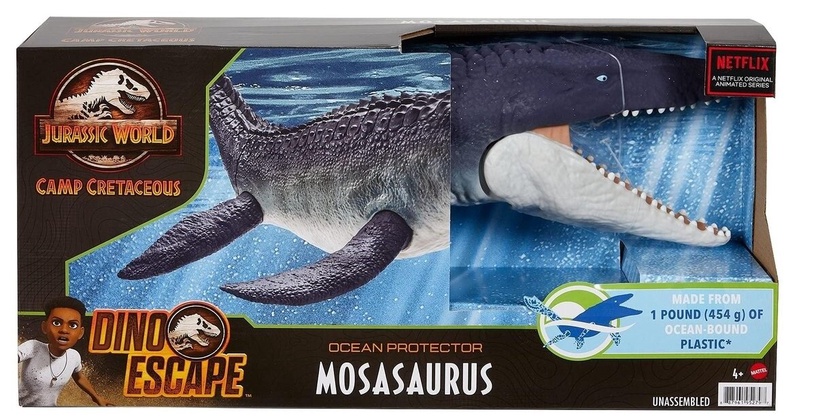Rotaļlietu figūriņa Mattel Jurassic World Mosasaurus HNJ57, 75.4 cm