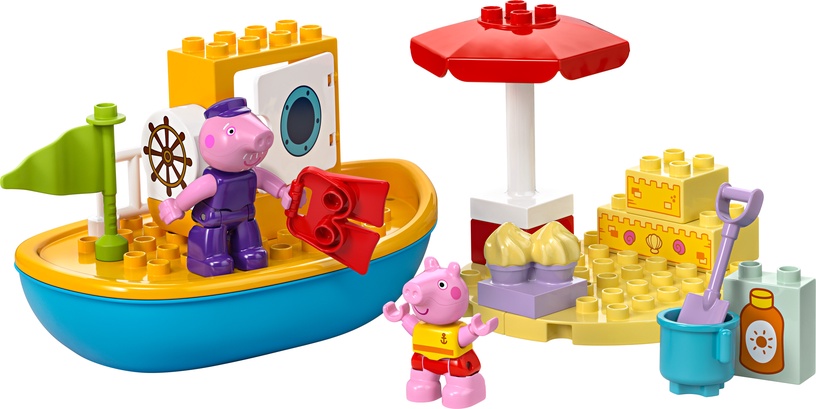 Конструктор LEGO® Duplo Путешествие на лодке со Свинкой Пеппой 10432
