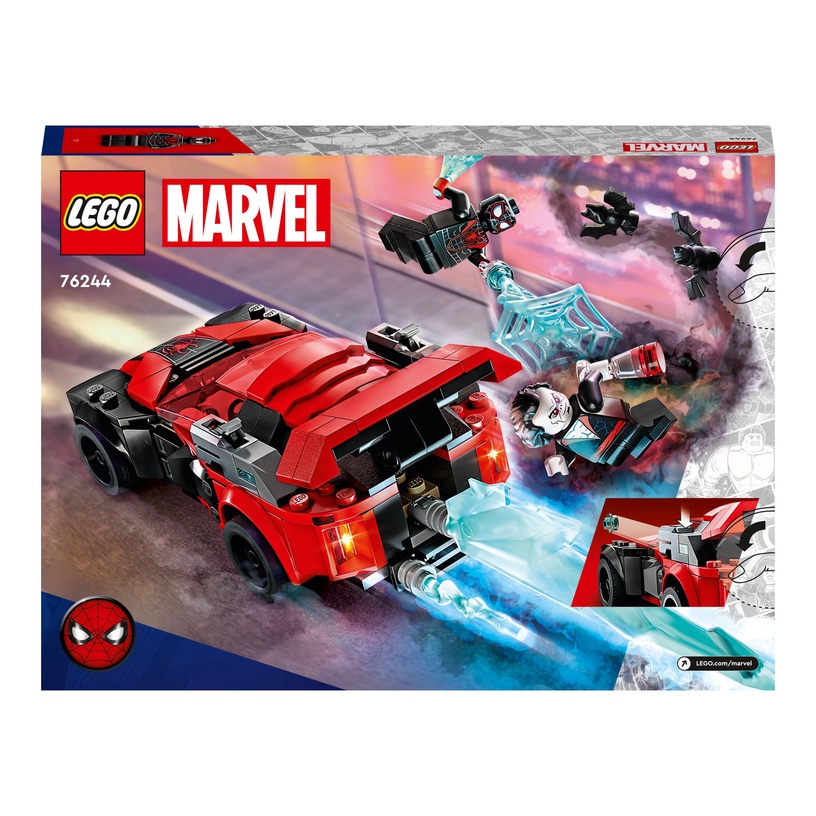 Konstruktors LEGO® Marvel Miles Morales pret Morbius 76244, 220 gab.