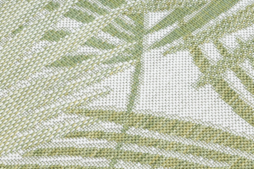 Koridorivaip Hakano Vinea Palms, kreemjasvalge/roheline, 200 cm x 60 cm