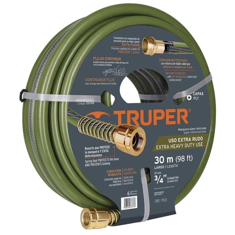 Kastmisvoolik Truper Extra Heavy Duty Use, 19 mm, 30 m